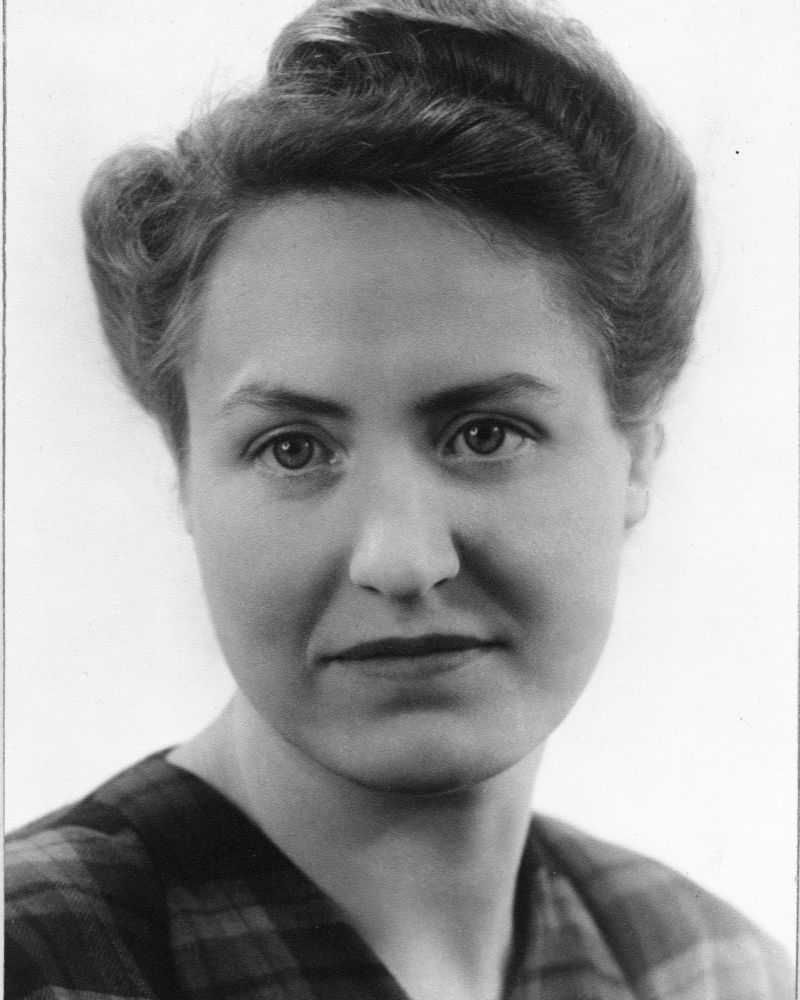 Gunnel Wikander  f Heikel  (1911-1973)  ca 1943 i Lund