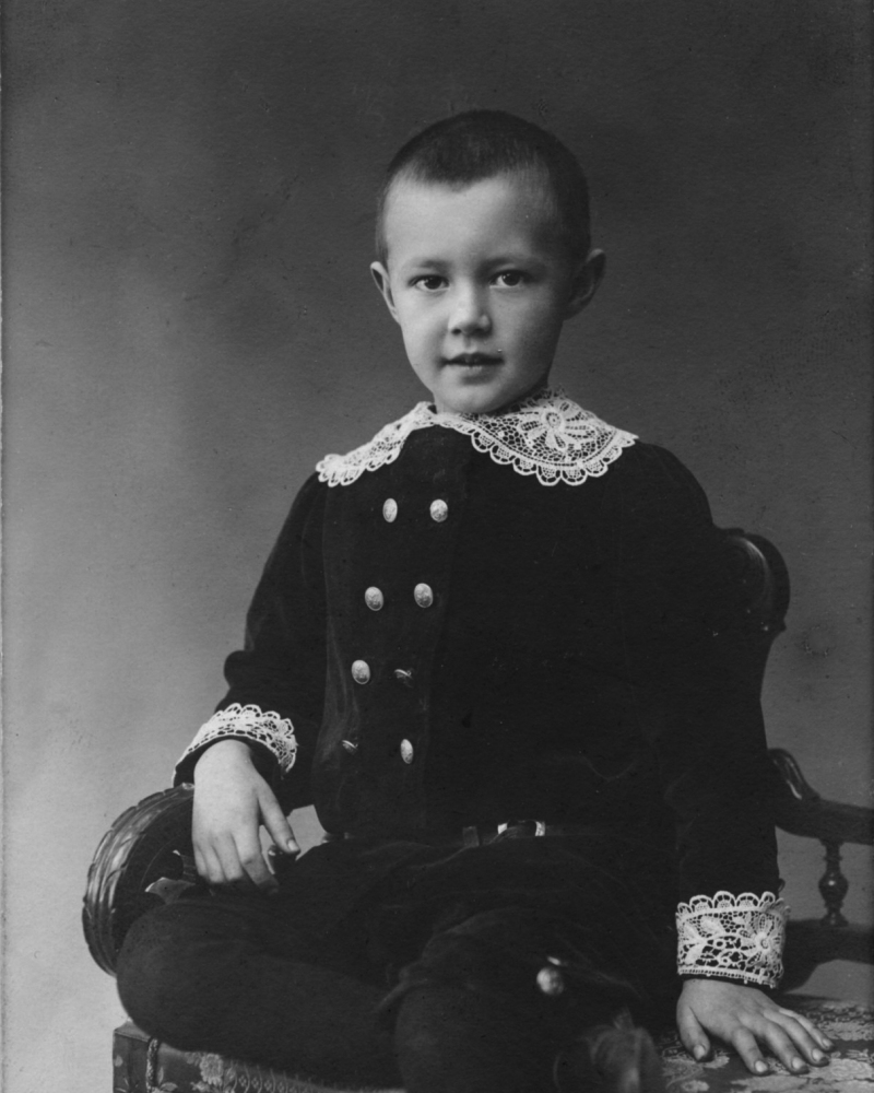 Stig Wikander född 1908 i Norrtälje, ca  3 el 4  år gammal