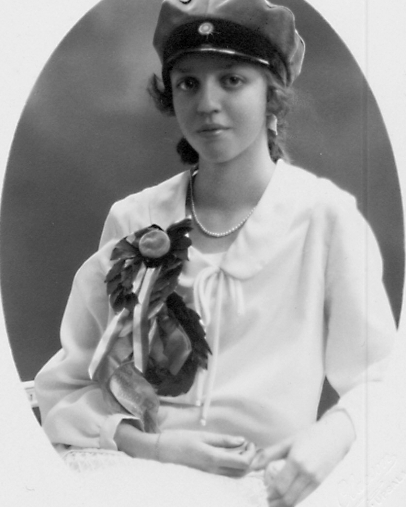 Ulla Marianne Wikander tog realexamen 1927,