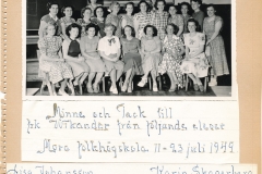 Kurs för systugeföreståndarinnor i Mora 1949